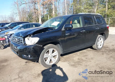 2010 Toyota Highlander Limited V6 from USA, damaged, VIN 5TDDK3EH9AS029927
